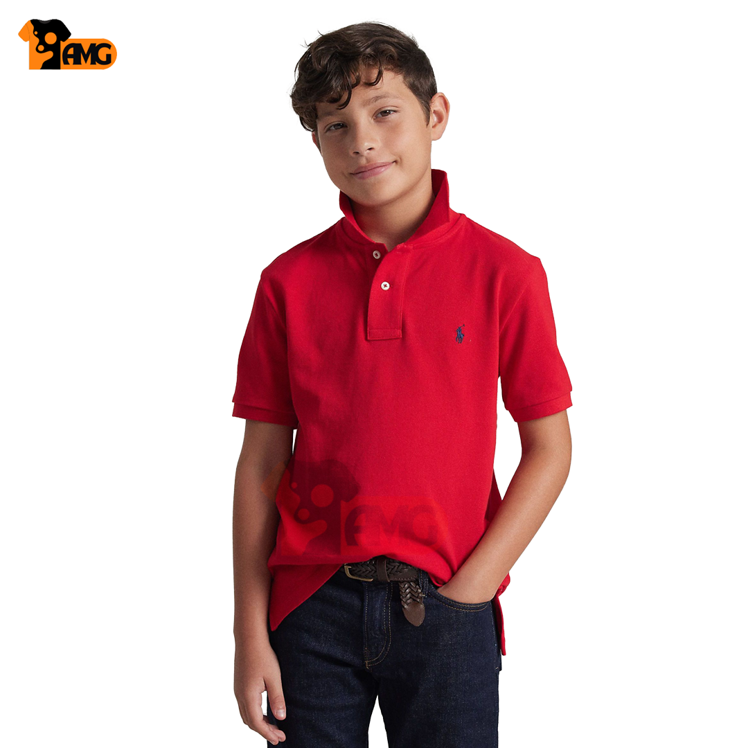 Kids' polo T-shirt