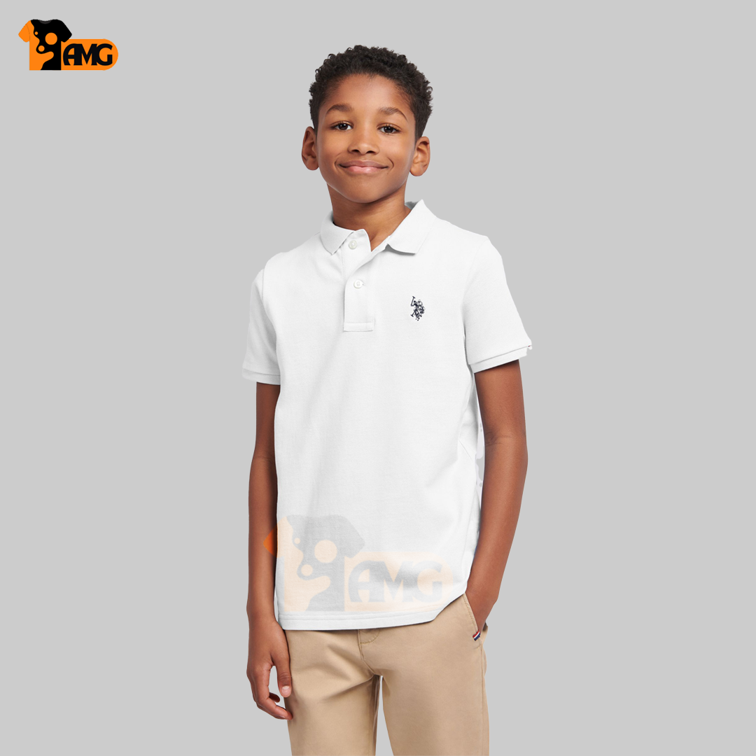 Kids' polo T-shirt