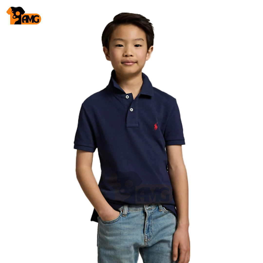 Kids' polo T-shirt