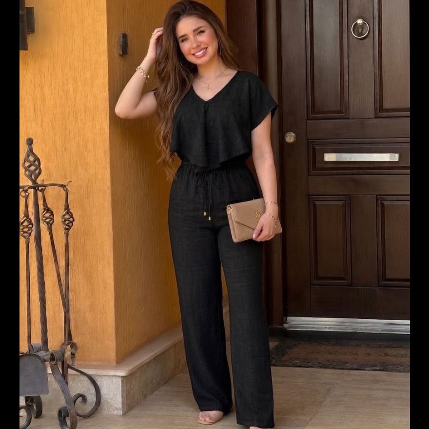 بدلة كتان أون سايز